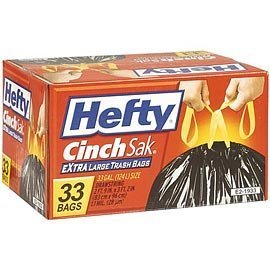 Hefty Cinch Sak Extra-large Trash Bags By Reynolds