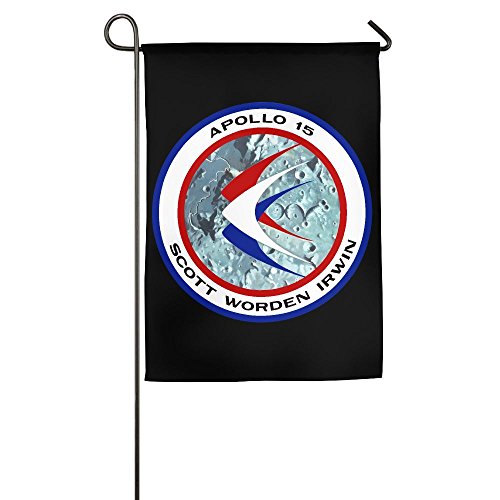 LLiYing-D Apollo 15 Insignia Custom Decorative Flag