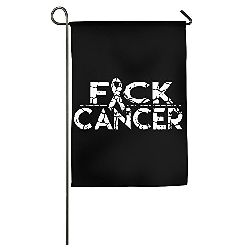 LLiYing-D Fuck Cancer Custom Decorative Flag
