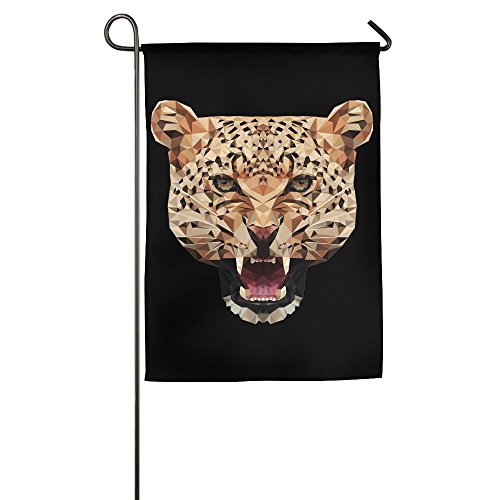 LLiYing-D Geometric Leopard Custom Decorative Flag