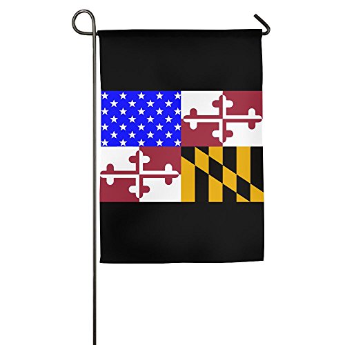 WWTBBJ-B Maryland State Flag With Stars Custom Decorative Flag For Celebration