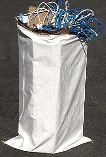 Sandbaggy Large Sandbags - Size 25 x 40 - Thick Heavy Duty Contractor Bags Heavy Duty Garbage Bags Dumpster Bag Construction Trash Bags Contractor Bags 6 mil 10 Bags