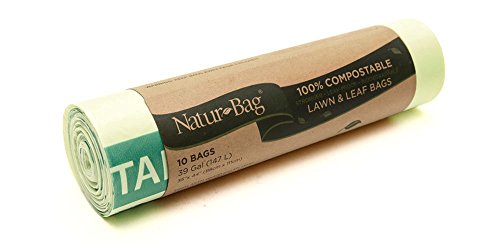 (pack Of 2) Natur-bag 39-gallon Compostable Lawn & Leaf Bags, 10 Count