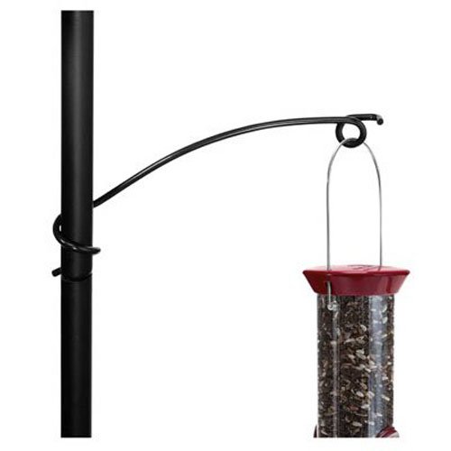 Droll Yankees Swh-8 Safety Wrap Hook Black Steel Pole Attachment For Hanging Bird Feeders 8&quot