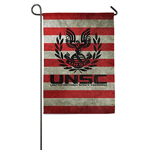 UNSC United Nations Space Command Garden Flag Decorative Outdoor Flags Monogram