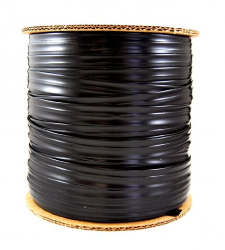 8 Mil Drip Tape-irrigation-gardening-12 Inch Dripper Spacing-1000 Ft Roll-1 Ea