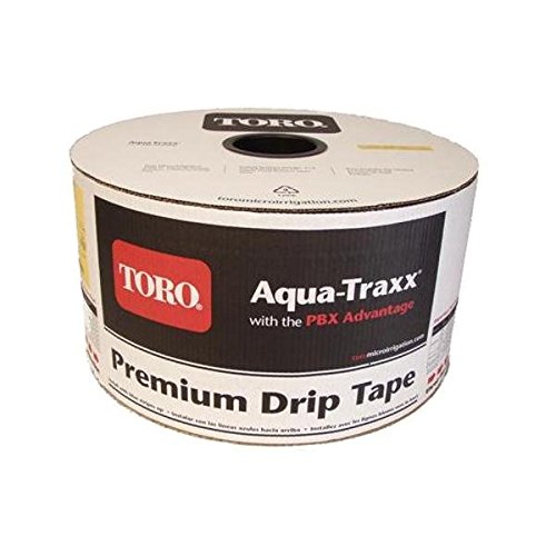 Toro Aqua Traxx 58&quot Drip Tape 8 Mil 8 In Spacing 037 Gpm 2000 Ft