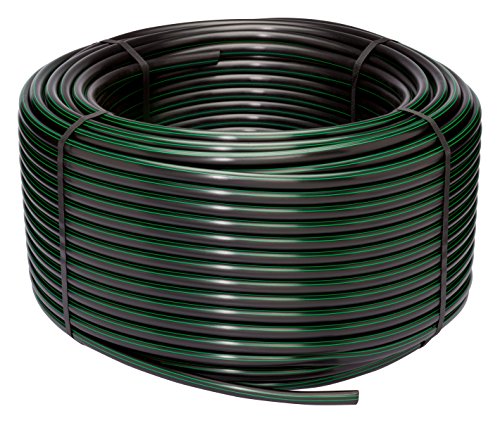 Rain Bird T63-500 Drip Irrigation 1/2" Blank Distribution Tubing, 500' Roll, Black