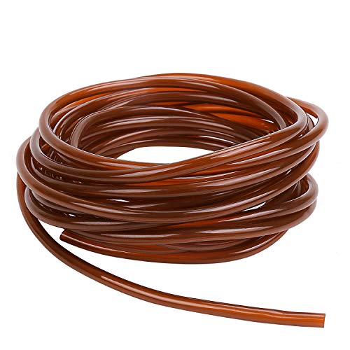 Multi Outools Distribution Tubing 12 inch Drip Irrigation Tubing Hose 50FT Heavy Duty Drip Irrigation Kit for Lawn Garden Watering 12 tubing 50FT Brown