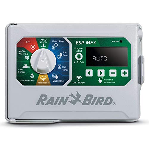 Rain-Bird Controller Indoor Outdoor Lawn Irrigation Sprinkler Timer ESPME3 Controller Only