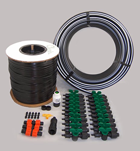 Vegetable Garden Drip Kit – 20 Rows X 50 Ft– Watering Garden Drip Irrigation