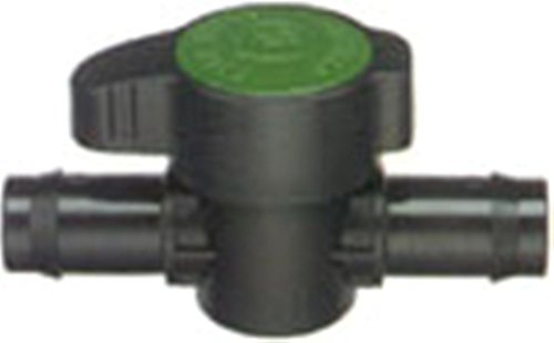 Green Back Antelco 45535 In-Line BxB Coupling Valve for 34 08  20 mm ID PE Drip Irrigation HOSE 50