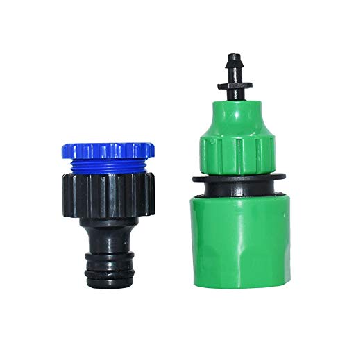 HUIJUNWENTI 14 Quick Connector 38 Female Thread G12 G34 to The 47 811 Hose Telescopic Connector Drip Irrigation Hose Adapter 1PCS Color  Random