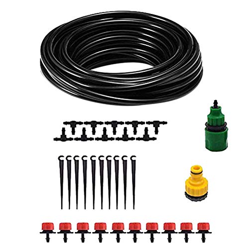 Heaven2017 10M Watering Irrigation Kit Garden Plants Drippping Irrigation System Sprayer Hose