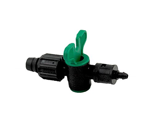 Tape x 14 inch with a Valve Fitting for Drip TapePoly Tubing- Irrigation - 250BV-06-LS - Qty 50 by Growers Solution