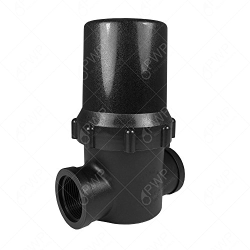 Inline T Screen Water Filter 80 Mesh 1 12&quot Npt Hydroponic Irrigation Gardening Pump