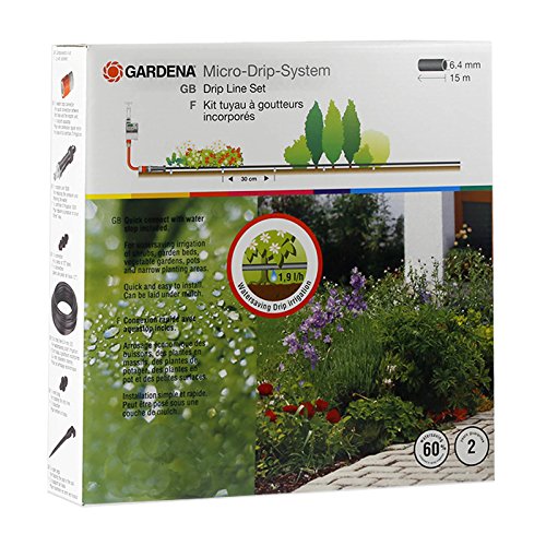 Gardena Micro-Drip Irrigation System to Keep the Garden Looking Great Without Wasting Water