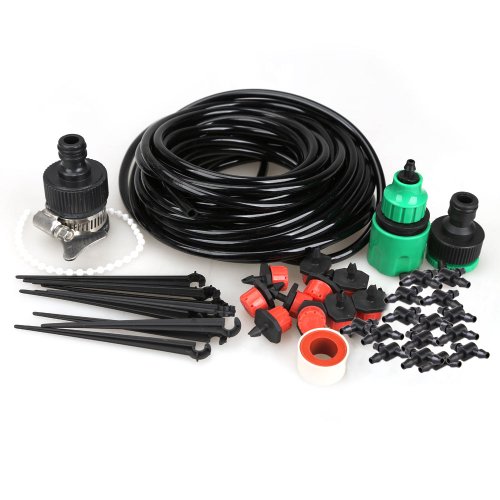 WinnerEco 10m DIY Micro Drip Irrigation System Plant Self Watering Garden Hose Kits