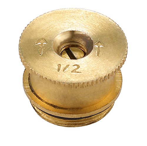 A7007 Automatic Sprinkler System Replacement Parts-12-PACK BRASSPRO Professional Replacement Brass Nozzle for Sprinklers