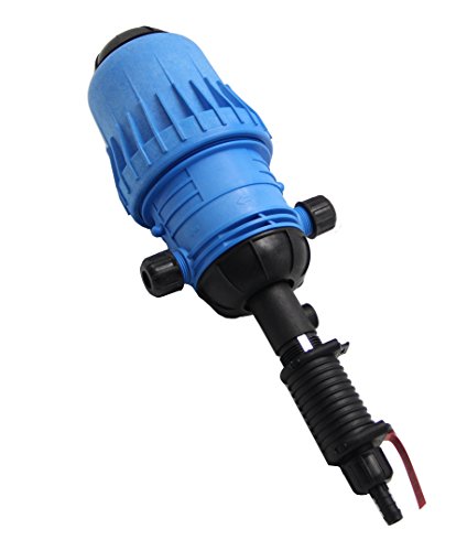 NEWTRY 04~4 Adjustable Fertilizer Injector Water Powered Chemical Liquid Doser Dispenser 44~66043 gallonsh Drip Irrigation Injector Dosing Pump for Industry Garden Hose Livestock 04 -4