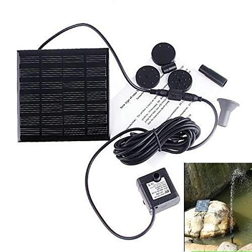 TQ Solar Fountain Solar Water Floating Fountain Pump Garden Water Pump for Birdbath Pool Watering Wide Irrigation Pumps