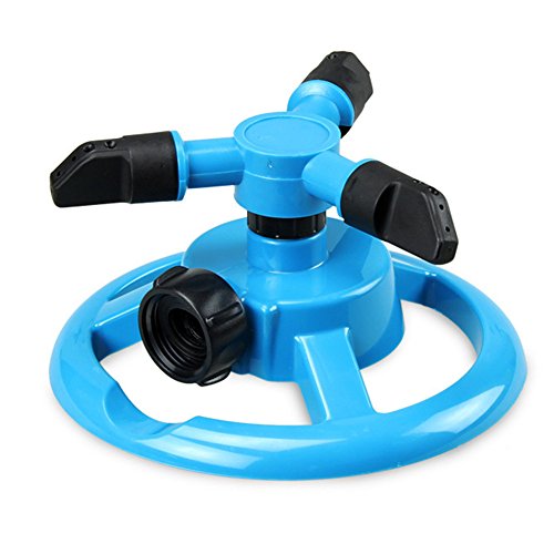 Lawn SprinklerGarden Water Sprinklers 360 Degree Rotary Garden Hose Sprinklers Spray Head Round