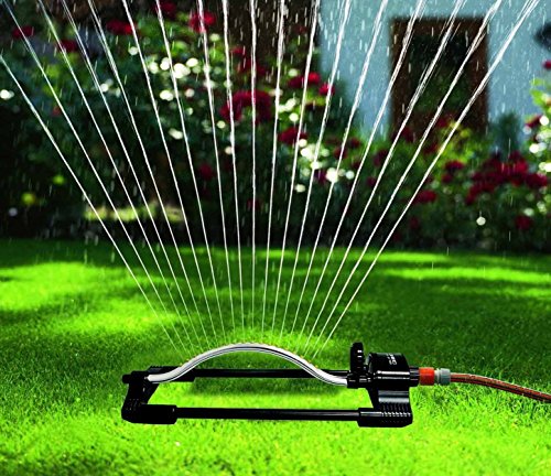 Oscillating Water Sprinkler Sprayer for Lawn Garden Yard Sprayer