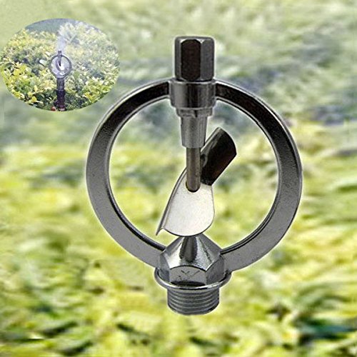 Alloy Autorotation Dished Rain Sprinkling Irrigation Nozzle