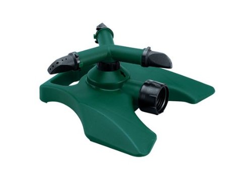 2 Pack - Orbit Revolving 3-Arm Lawn Sprinkler for Yard Watering