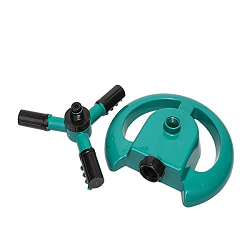 Lawn Sprinklerscircular Sprayer Durable Rotary Three Arm Water Sprinkler