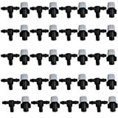 d1HhgJ 20pcs Irrigation Sprinkler Heads Nozzle Tee Joints for Misting Watering