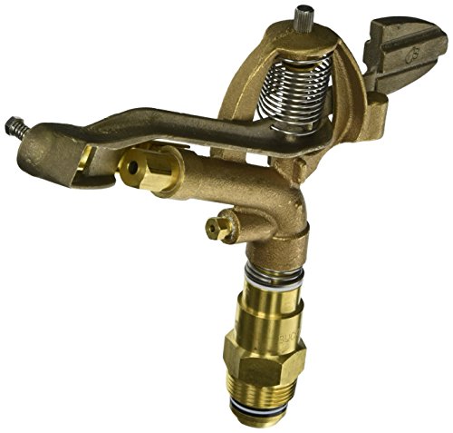 Underhill SI100F 1-Inch Full Circle Brass Impact Sprinkler 71-Foot Coverage Radius