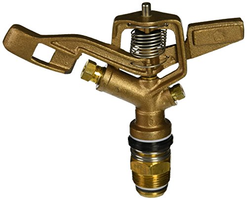 Underhill Si075f 34-inch Full Circle Brass Impact Sprinkler 57-foot Coverage Radius