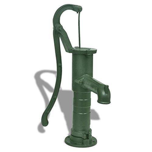 SKB Family Cast Iron Garden Hand Water Pump New Home Yard Irrigation