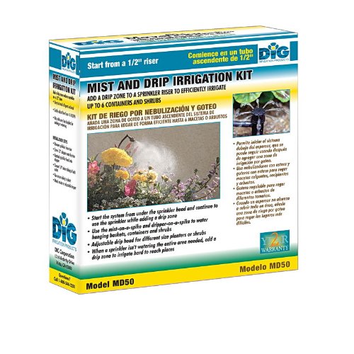 DIG MD50 Mist Drip Irrigation Kit