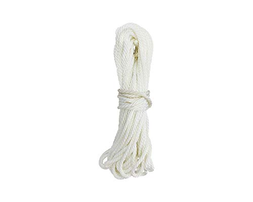 Gettysburg Flag 50 of 14 Diameter White Braided Nylon Flagpole Halyard Rope Marine Grade Rope UV Resistant