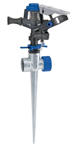 Kinex 2120 Poly Impulse Sprinkler on Single Metal Spike