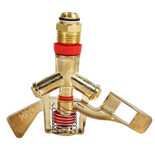 Impact Spray Sprinkler Heads 12 Inch Connector Water Sprinkler Spray Nozzle Garden Irrigation Sprinkler