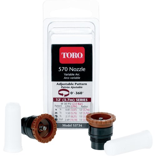 Toro 53734 Adjustable Underground Sprinkler Nozzle 12-foot Spray