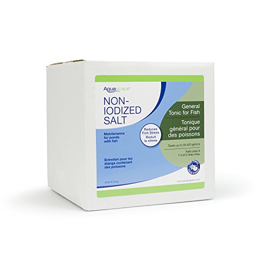 Aquascape 40003 Pond Salt Treatment for Pond and Garden Water Features 40-Pound Bulk