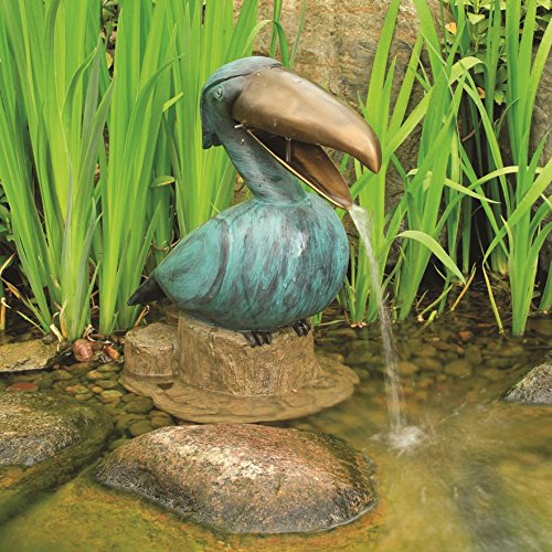 Aquascape 78011 Poly-Resin Spitter for Pond Landscape Garden and Water Features Toucan