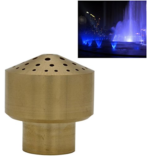 Brass Column Garden Square Fireworks Pool Pond Adjustable Fountain Nozzle Sprinkler Spray Head SSH328 34