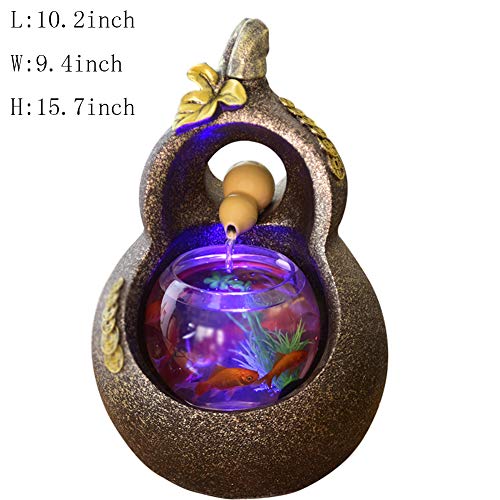 Flowing Water OrnamentsIndoor Water Feature Home Decoration Desktop Decoration Resin Ornaments European-Style Storage Box-Flowing Water Ornaments 157inch