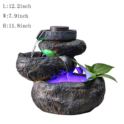 Flowing Water Ornaments Indoor Water Features Home Decorations Desktop Decoration Resin Ornaments Creative Jewelry-Flowing Water Ornaments A 122inch