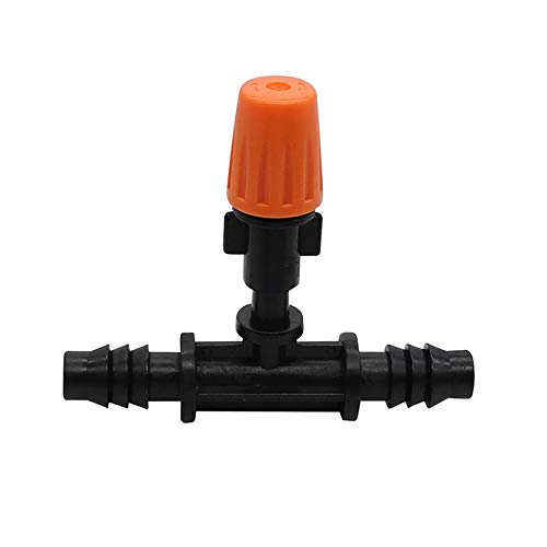 Ants-Store - Garden Watering Sprinkler  38 Tee Joints Orange Greenhouse Mist Irrigation Spray Nozzles Sprinkler System 10 Pcs