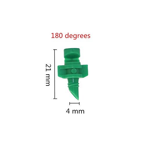 Any Phone Case lawn-drippers Simple Refractive Nozzle 90180360 Angle Garden Sprinkler Agriculture Irrigation Spray nozzles Fruit Tree Watering 100 PcsGreen