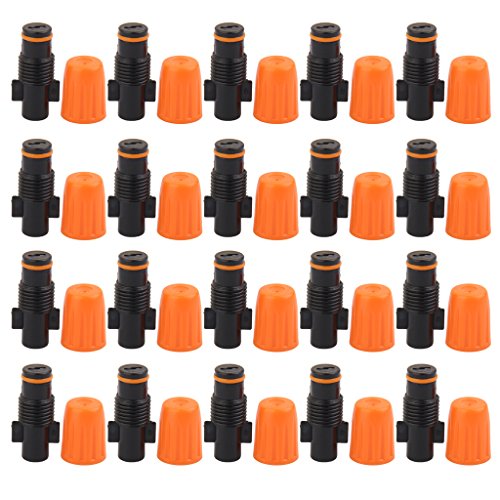 20pcs Sprayer Sprinkler Heads Nozzle Kits for Misting Watering Irrigation