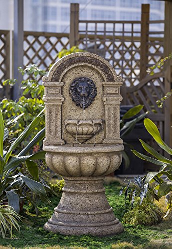 Jeco Classic Lion Head Wall Water Fountain