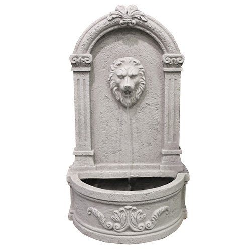 Modern Home Courtyard Lions Head Wall Mountfloor Waterfall Fountain - Wfl3