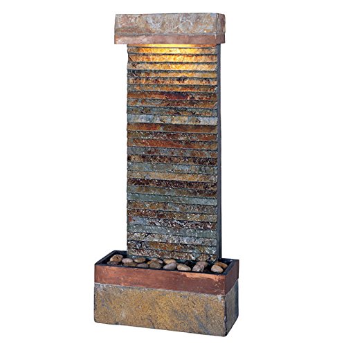 Tacora Horizontal Walltabletop Water Outdoor Fountain